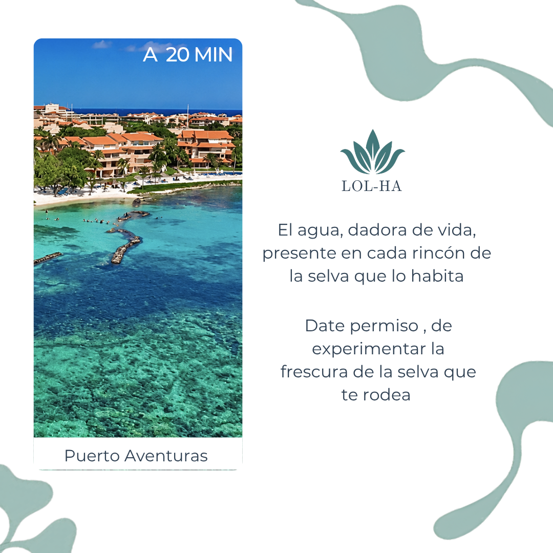 Puerto Aventuras en el material LOL-HA